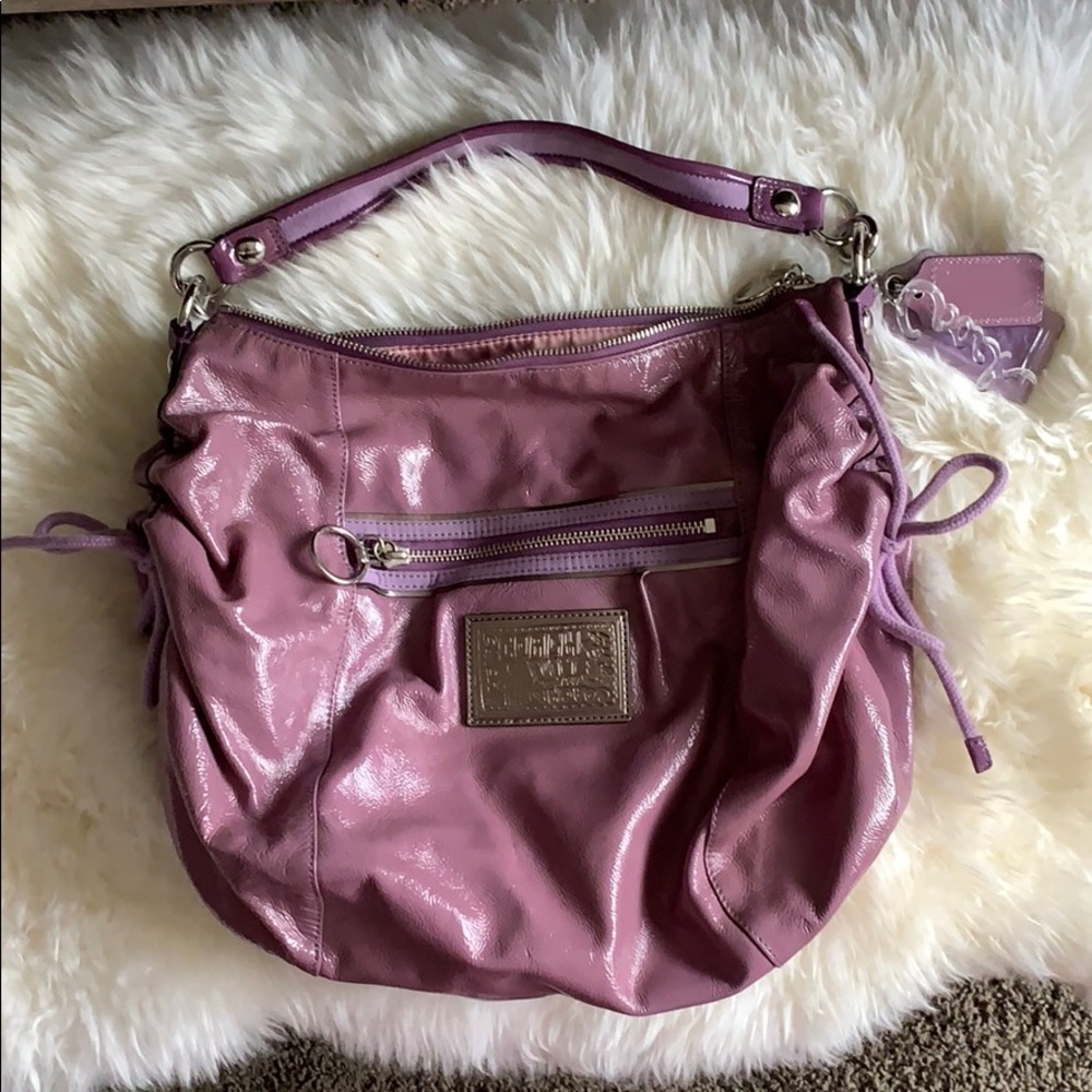 Light purple coach bag